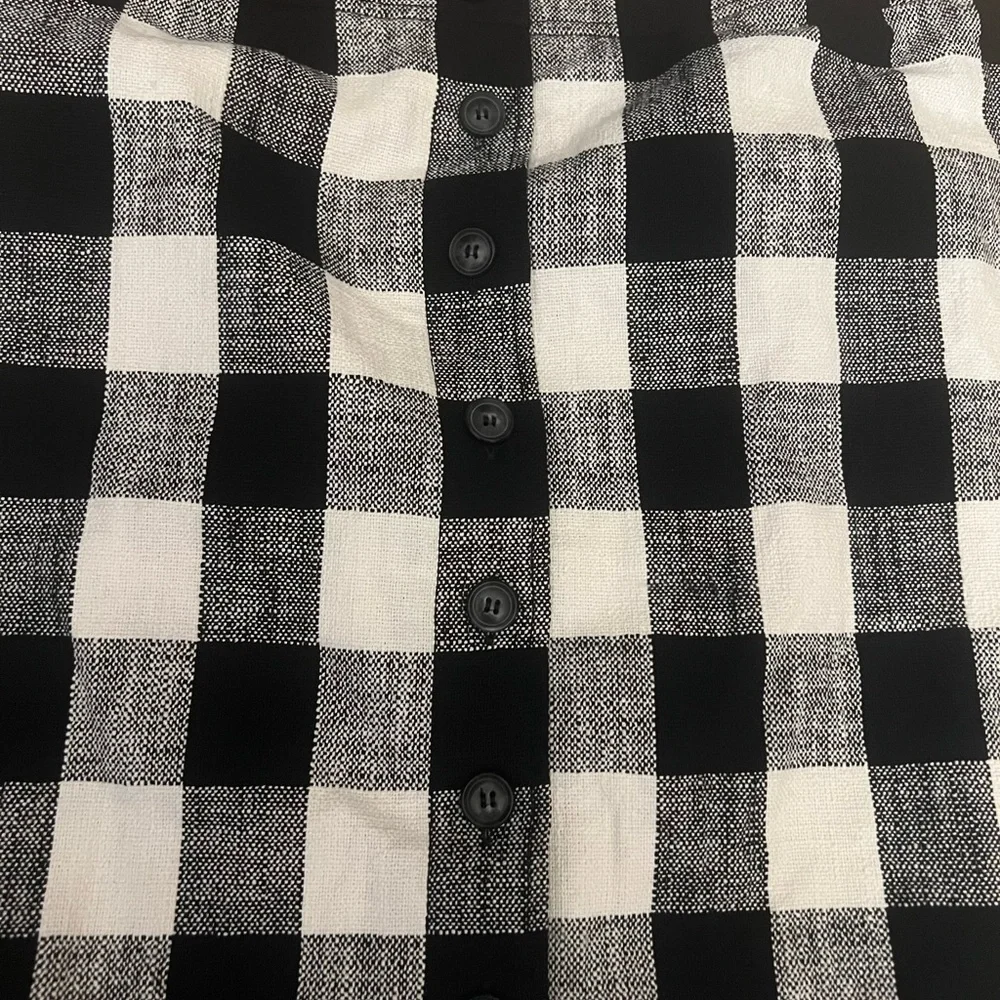 Talbots Black and White A-Line Skirt. A026